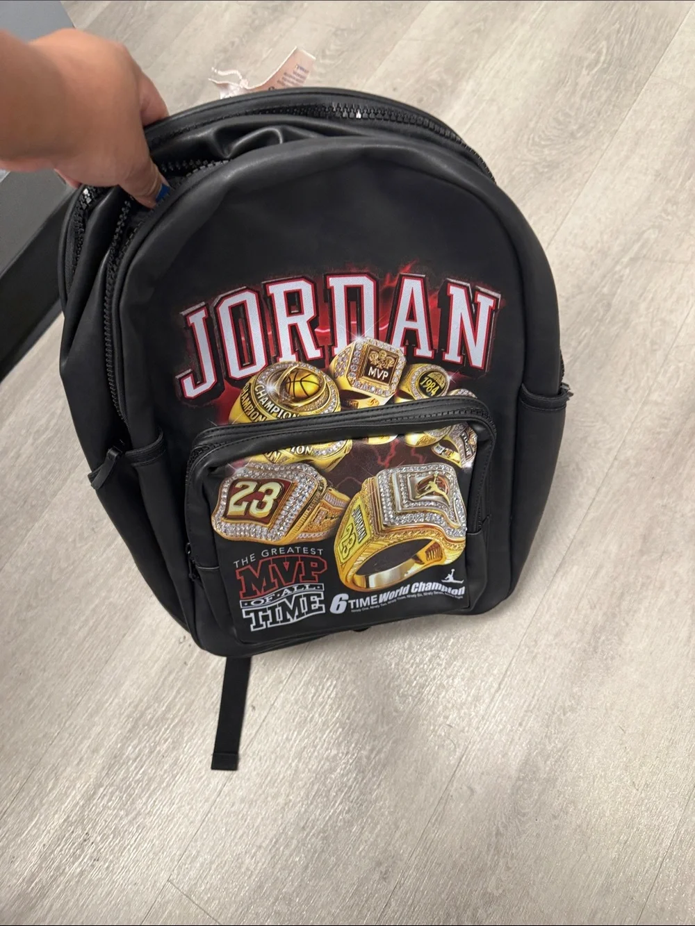 Jordan black backpack